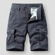 Mason | Funktionelle Cargo-Shorts mit mehreren Taschen – Dunkelgrau