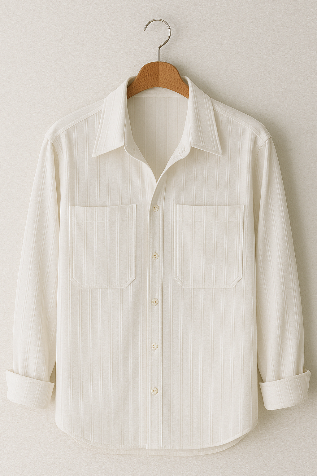 Matthew Hemd mit Streifen und Langarm