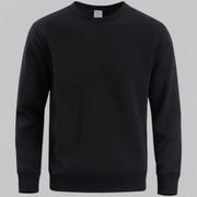 Heinrich | Herren Sweatshirt mit Rundhalsausschnitt und Langarm – Schwarz