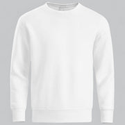 Heinrich | Herren Sweatshirt mit Rundhalsausschnitt und Langarm – Weiß