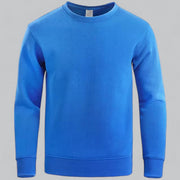 Heinrich | Herren Sweatshirt mit Rundhalsausschnitt und Langarm – Blau