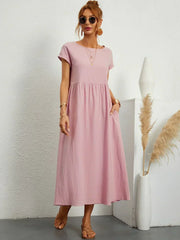 HEIKE™ – MIDI-KLEID – Rosa