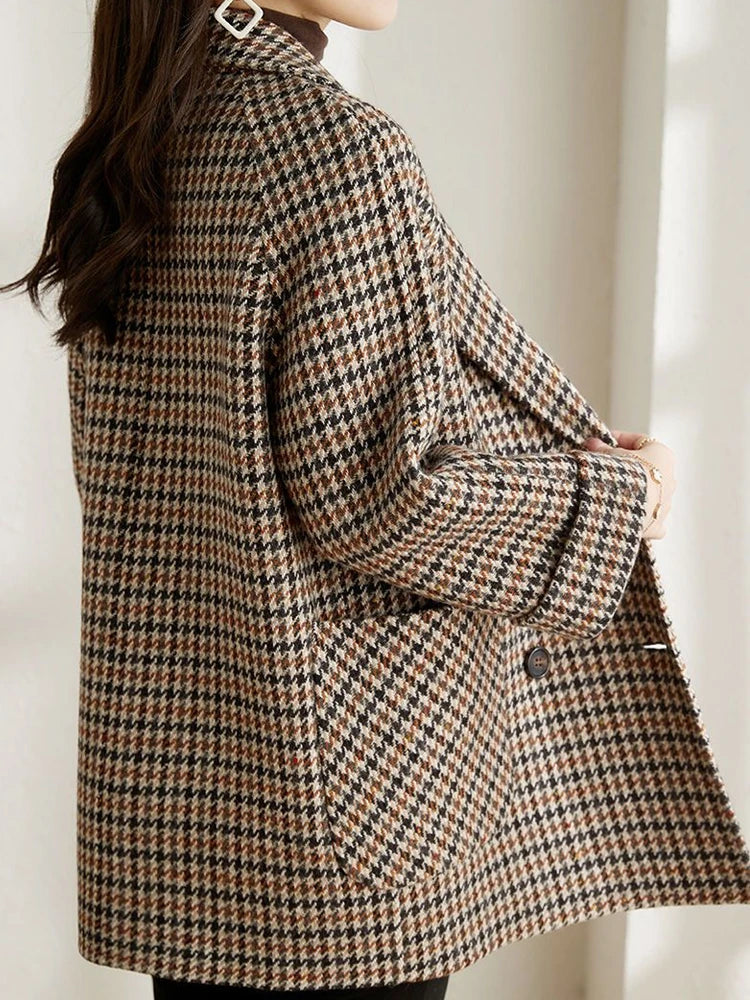 Alexa - Chic Tweed-Blazer