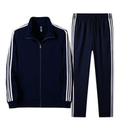 Herren Sportlicher Trainingsanzug – Dunkelblau