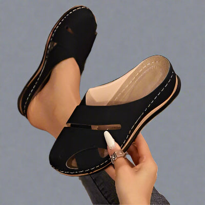 Greta | Bequeme Keilsandalen mit Zehenfreiheit