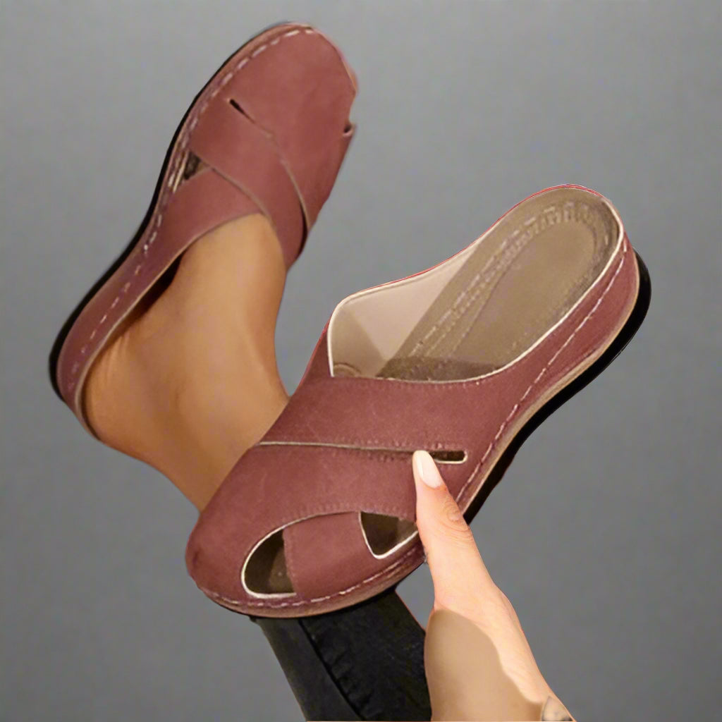 Greta | Bequeme Keilsandalen mit Zehenfreiheit