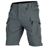 Herren Schnell-trocknende taktische Shorts – Grau