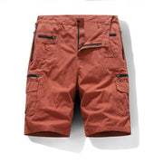 Sommerfeld | Elegante Baumwoll-Shorts für Herren – Orange