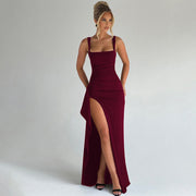 Isaréa | Schickes formelles Unterkleid – Bordeaux