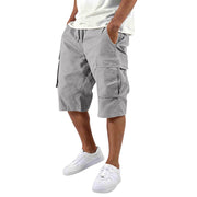 Sommerfeld | Komfortable Cargo-Shorts für Herren (1 kaufen, 1 GRATIS dazu) – Hellgrau