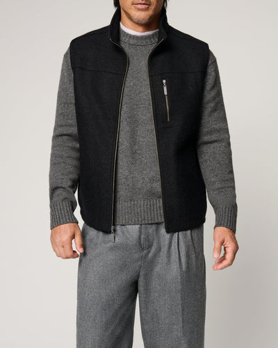 Herren kuschelige Weste aus Filz Aliams