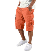 Sommerfeld | Komfortable Cargo-Shorts für Herren (1 kaufen, 1 GRATIS dazu) – Orange