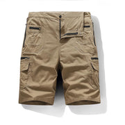 Sommerfeld | Elegante Baumwoll-Shorts für Herren – Khaki