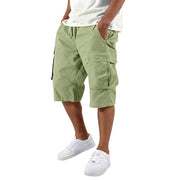 Sommerfeld | Komfortable Cargo-Shorts für Herren (1 kaufen, 1 GRATIS dazu) – Olivgrün