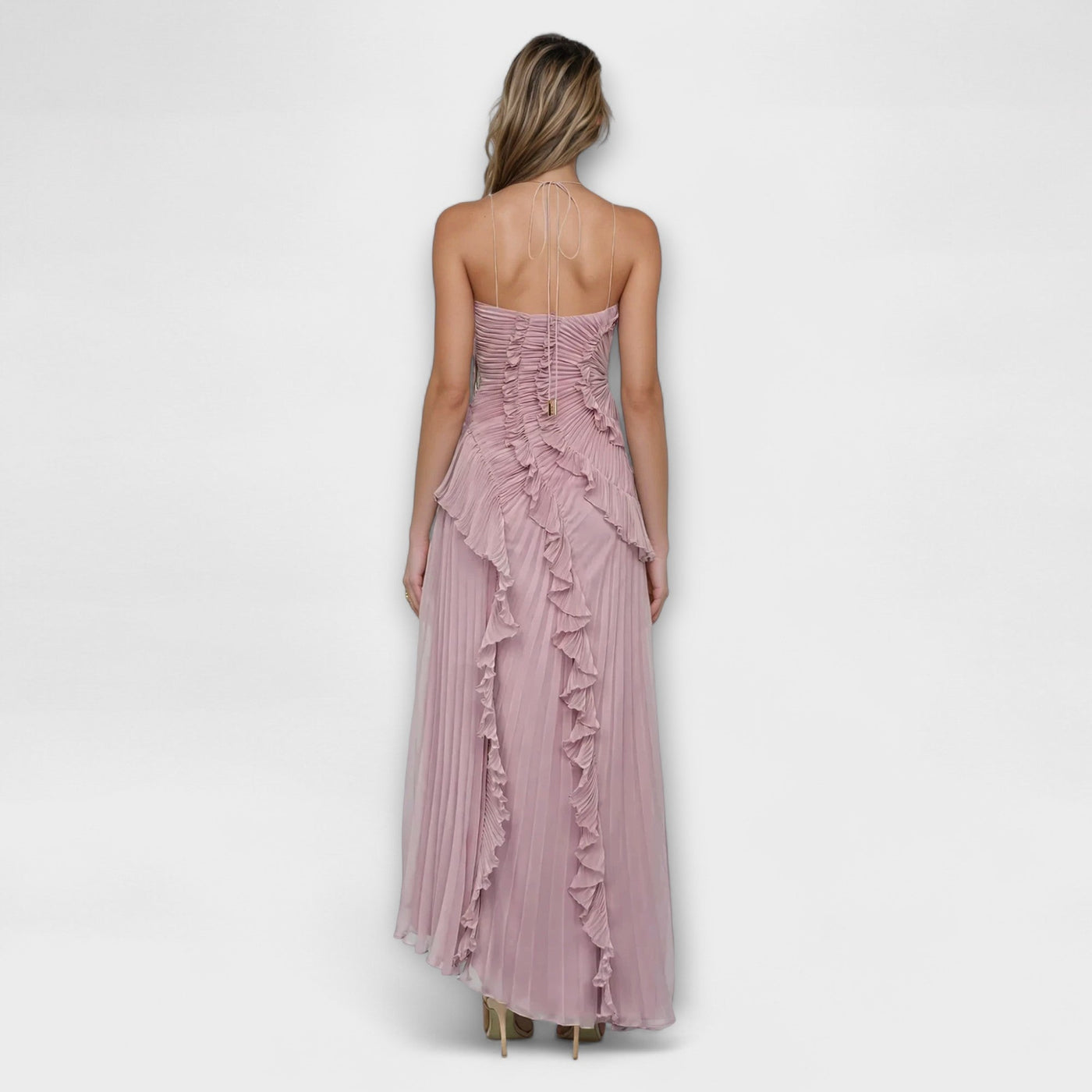 Elisia - Elegantes ärmelloses langes Kleid