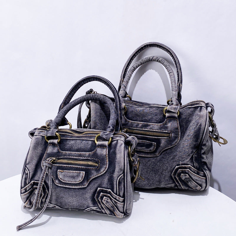 Everly Denim Crossbody Tasche