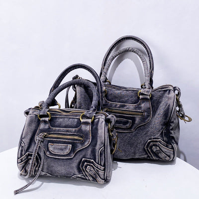 Everly Denim Crossbody Tasche