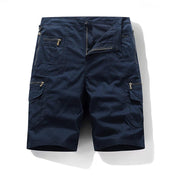 Sommerfeld | Elegante Baumwoll-Shorts für Herren – Marineblau