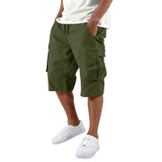 Sommerfeld | Komfortable Cargo-Shorts für Herren (1 kaufen, 1 GRATIS dazu) – Armeegrün