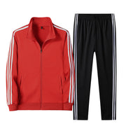Herren Sportlicher Trainingsanzug – Rot