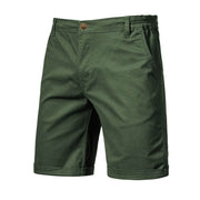 Michael | Herren Maßgeschneiderte Passform Smart-Freizeit-Shorts – Grün