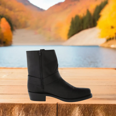 Jannes robuste Bikerstiefelette