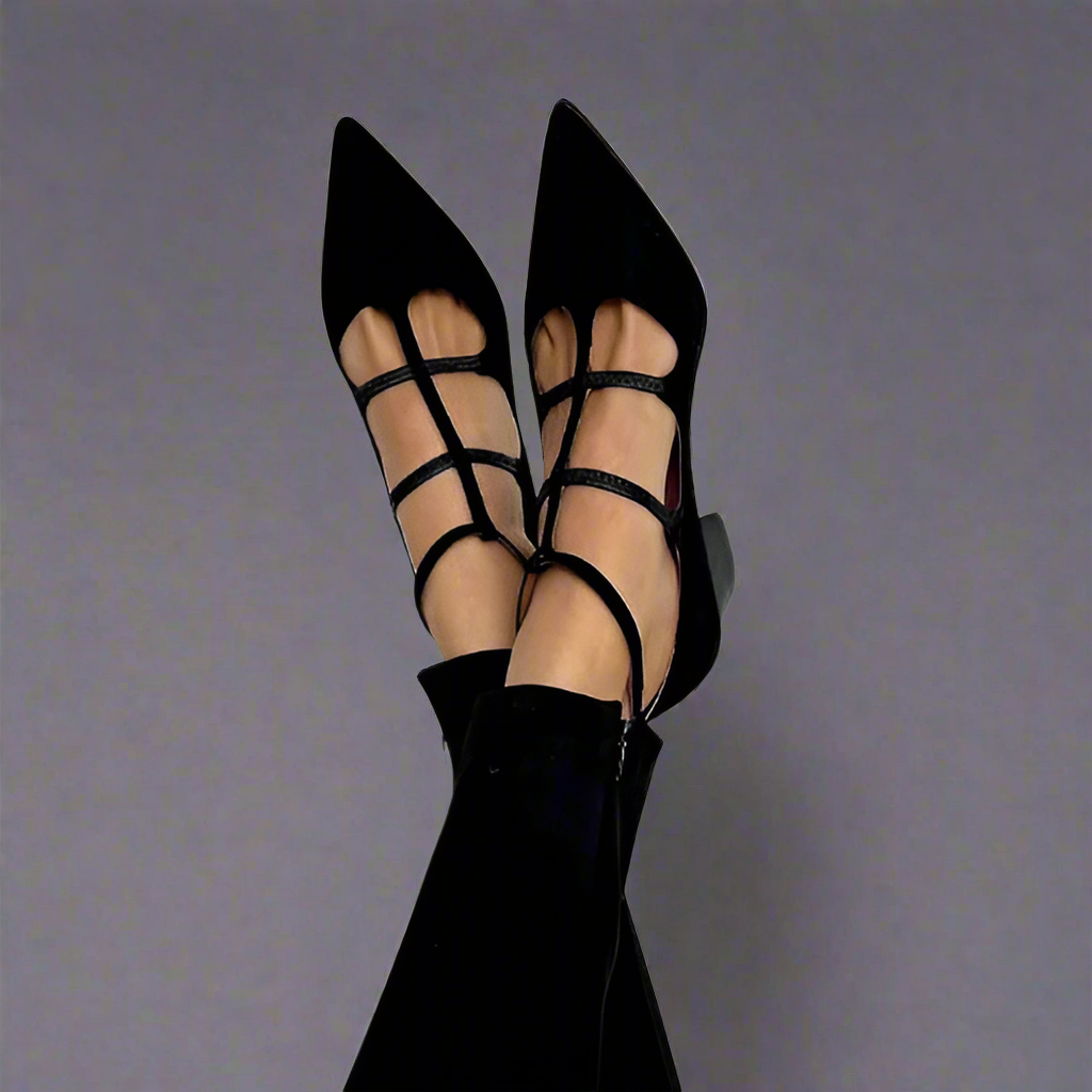 Hedda | Elegante Komfort-Heels mit Banddetail