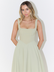 MELIS | GRACE KLEID – Salvia