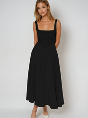 Sabrina | Klassisches Kleid für besondere Anlässe – Schwarz