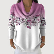 Brionyse - Drapierter Soft-Touch-Pullover – Flieder