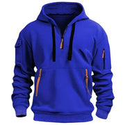 Daevric - Softtouch-Hoodie – Blau
