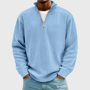 Niklas | Herren Pullover stilvoll und zeitlos – Blau