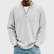 Niklas | Herren Pullover stilvoll und zeitlos – Weiß