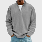 Niklas | Herren Pullover stilvoll und zeitlos – Grau