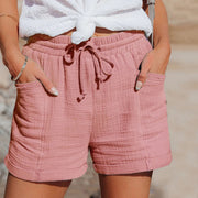 Hanneke - Komfortshorts mit Taschen – Rosa