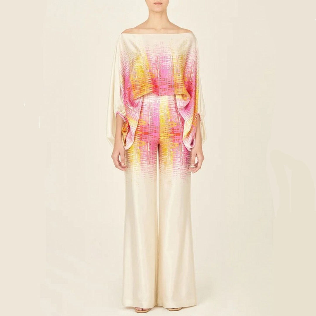 Venetia - Bedrucktes zweiteiliges Damen-Set