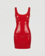 Damen figurbetontes Abendkleid – Rot
