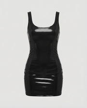 Damen figurbetontes Abendkleid – Schwarz