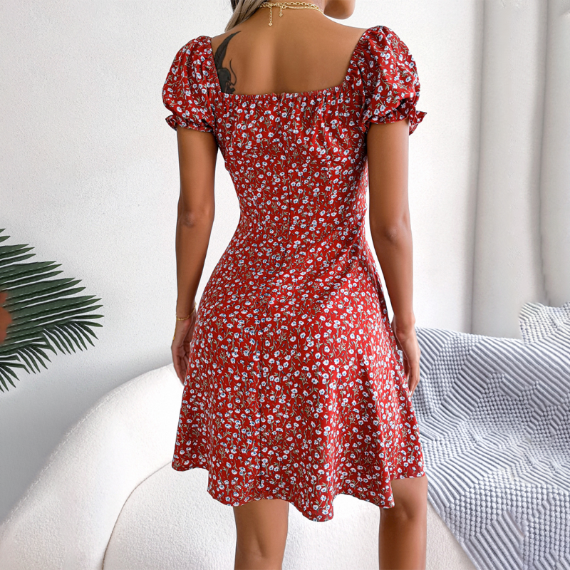 Fleur - Geblümtes Sommer minikleid