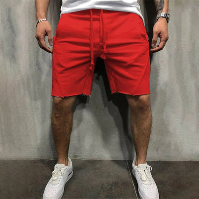 Sportliche Fransen-Shorts für Herren