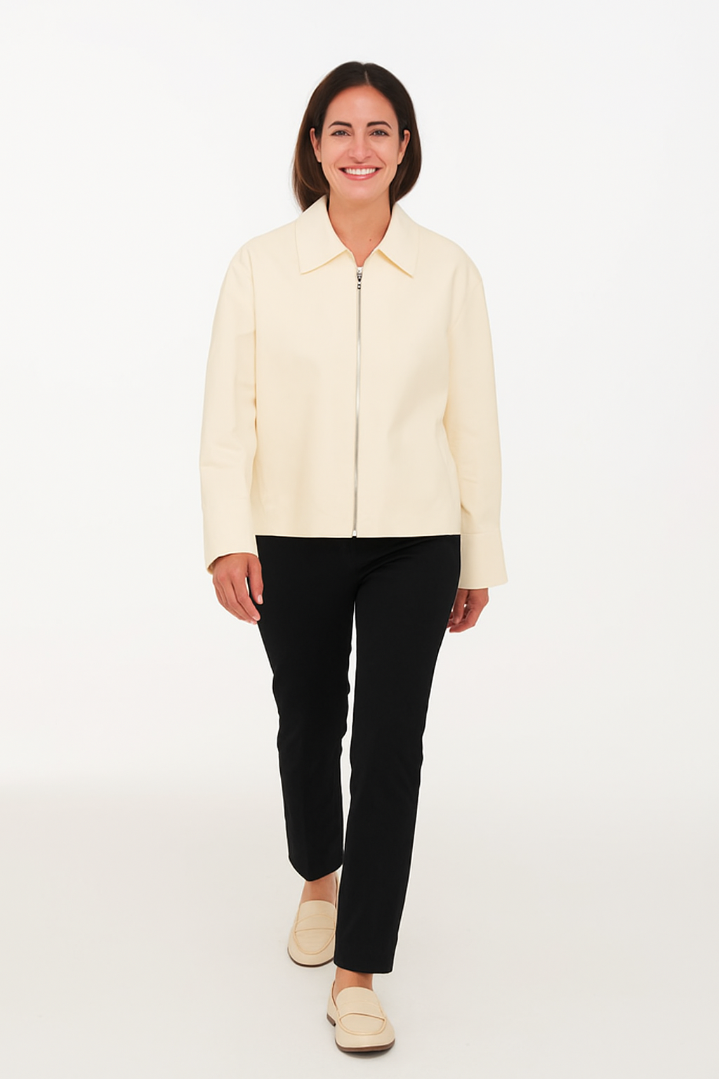 Regina Hemdjacke mit Reißverschluss