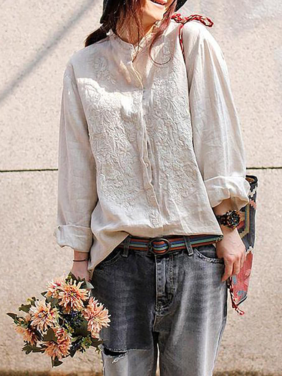 Novalie | Lose Leinenhemd