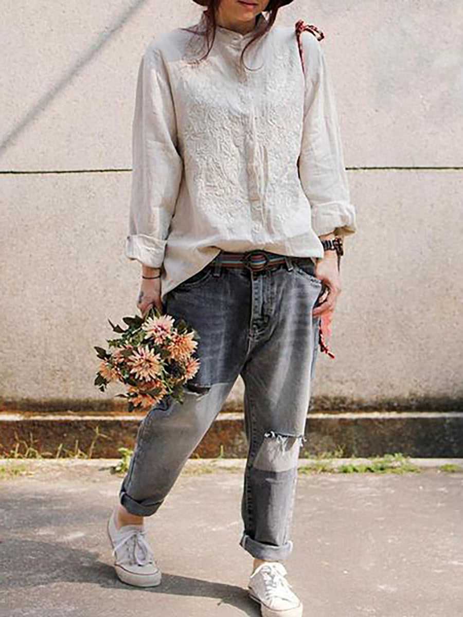 Novalie | Lose Leinenhemd