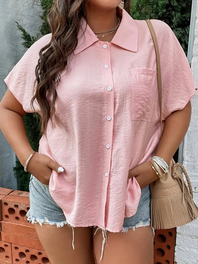 Cyril - Elegante Lockere Bluse Damen Mode