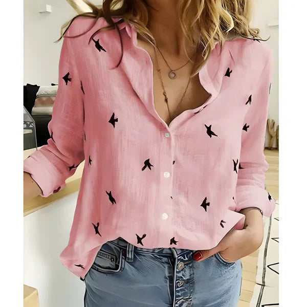 Sibella – eine luftig-leichte bluse für den sommer