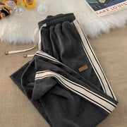 Niklas | Herren Sweatpants im eleganten Wide-Leg Design – Grau