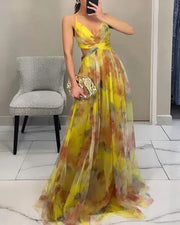 DELACROIX | MAXIKLEID – Gelb
