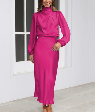 Audra - Elegantes langärmeliges Kleid