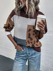 Anneli - Schwerer Pullover – Braun