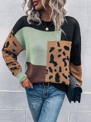 Anneli - Schwerer Pullover – Schwarz